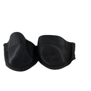 Panache Evie Strapless Bra Black 34G Underwire